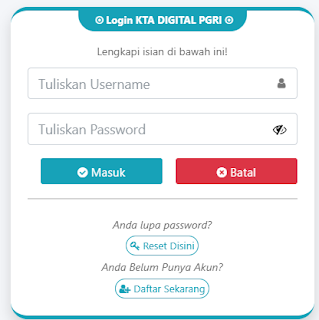 Register PGRI Aceh Barat Daya - Persatuan Guru Republik Indonesia Cabang Aceh Barat Daya